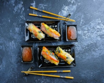 Вкусные спринг-роллы с овощами: просто и быстро