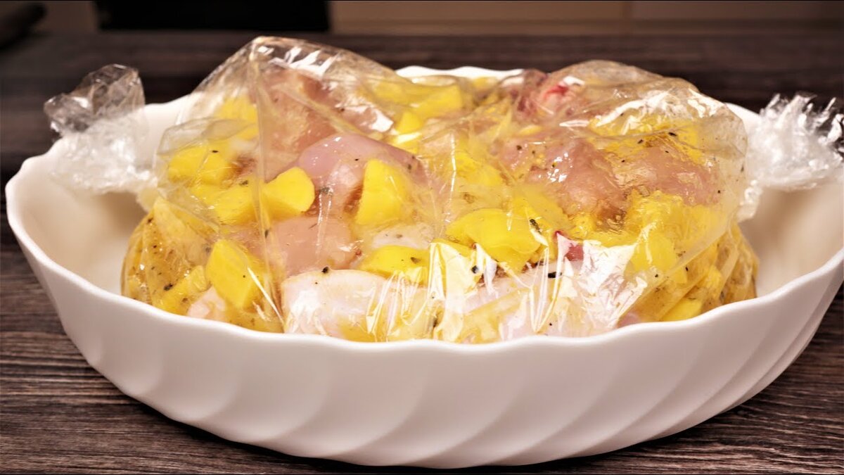 Курица с картошкой по особому рецепту: вкусный секрет заливки