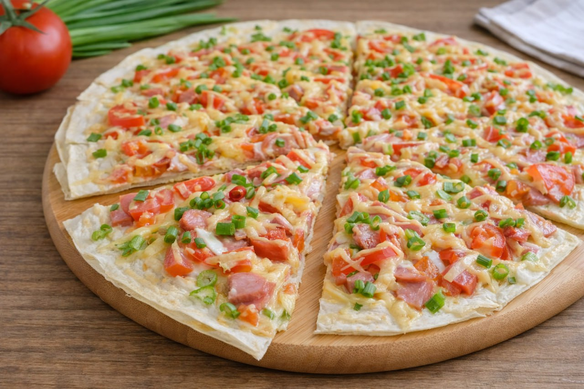 Лаваш вместо теста: как быстро приготовить пиццу на скорую руку