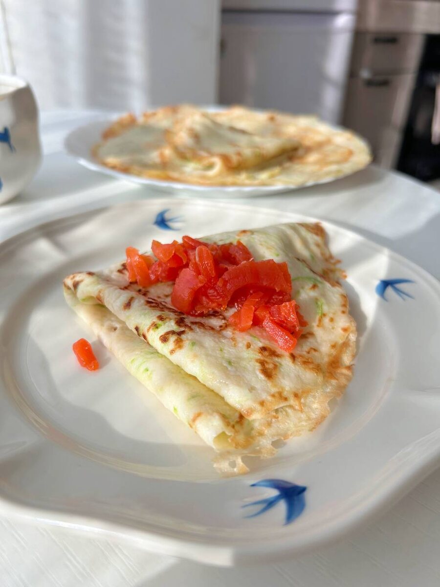 Кабачковые блинчики и грибные приключения: завтрак и обед в гармонии с природой