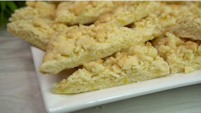 Неповторимое лимонное печенье без яиц и масла