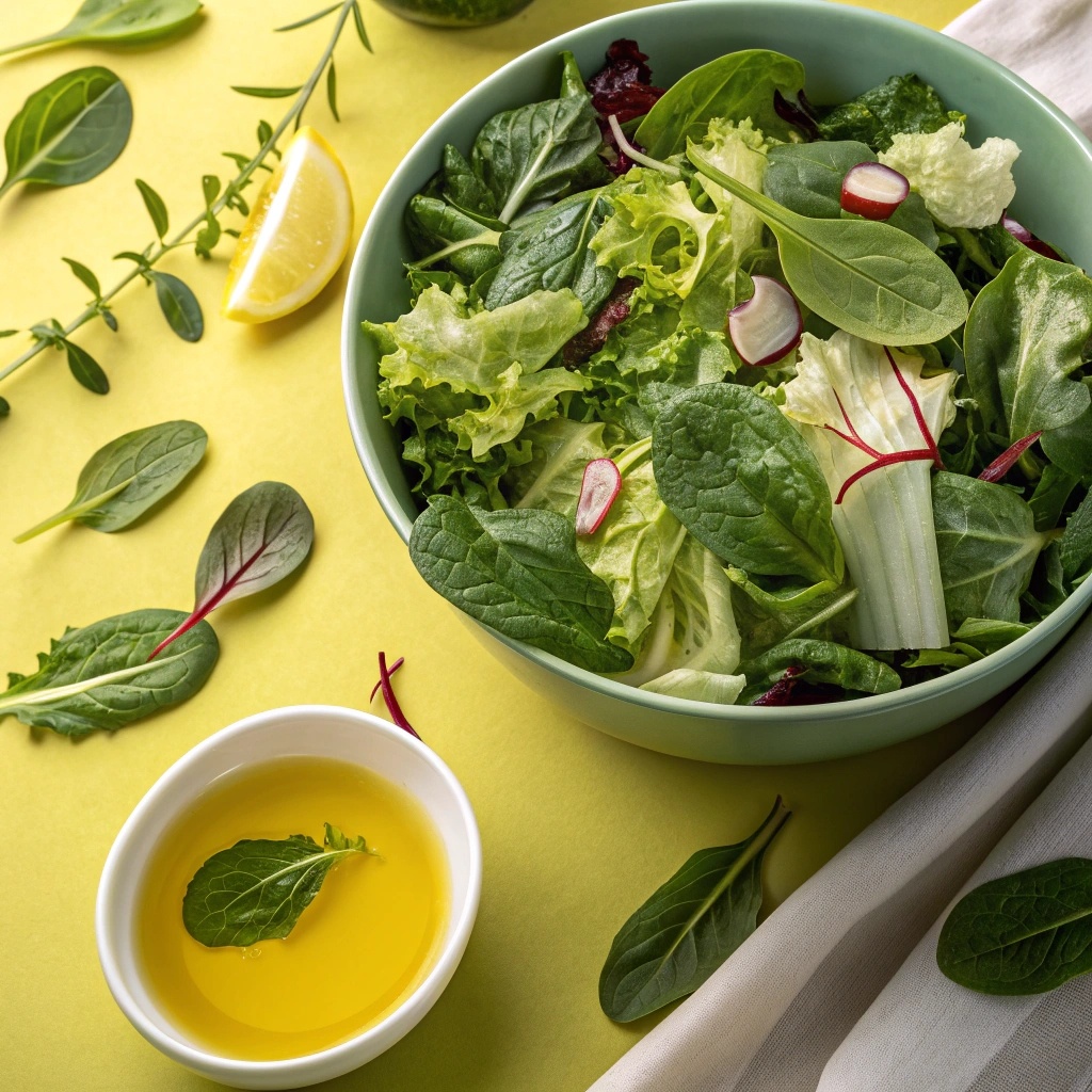 Погружение в зелёный мир: свежие салаты от Шефа в Шортах