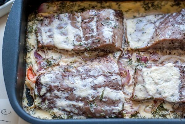 Сазан, запечённый в духовке: просто и вкусно