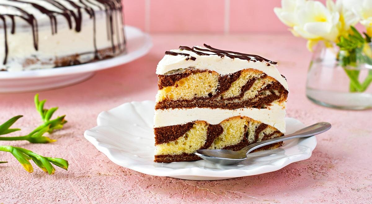 Пирог зебра: волшебные вариации для вашего угощения