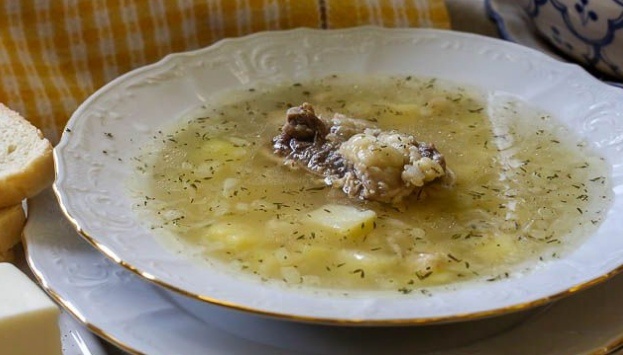 Мясной суп с картофелем и брынзой: вкусный и сытный рецепт