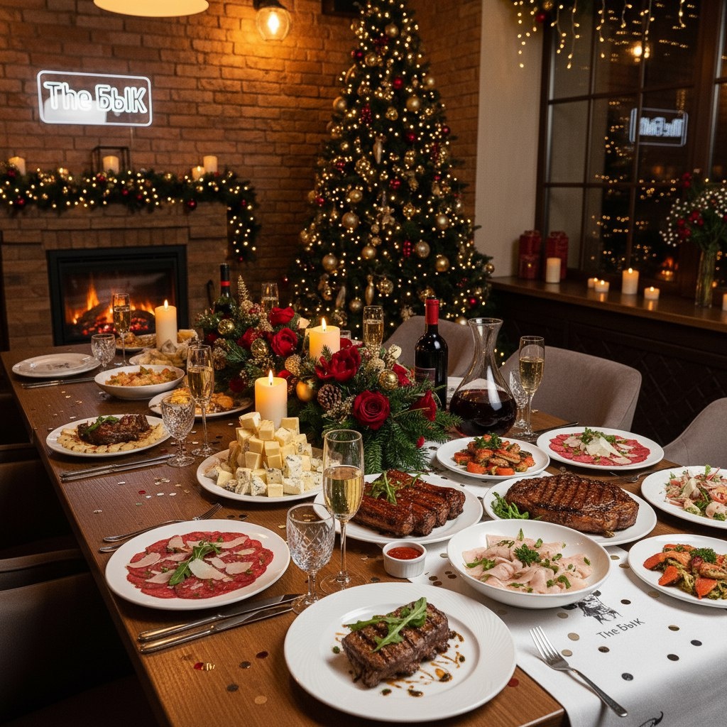 Как создать праздничный новогодний стол без хлопот: топ-5 блюд от The Бык