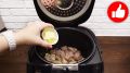 Пикантная перловка с мясом в сметанном соусе